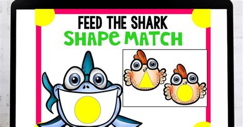 But they will be great for math and. FREE Boom Cards - Feed the Shark Shape Matching | Totschooling - Toddler, Preschool ...