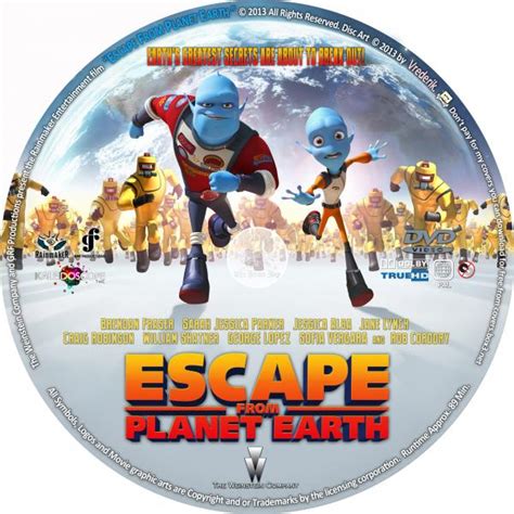 Coversboxsk Escape From Planet Earth 2013 High Quality Dvd
