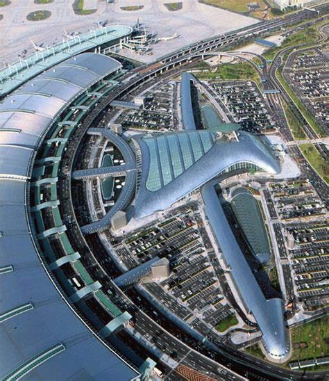 Birdseye View Airport Design Constructivism Architecture Futuristic