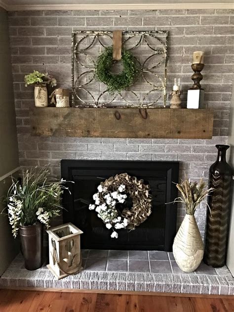 Discover our renowned fatwood to make quick work of starting a fire, and other appealing accessories. Hearth idea in 2019 | Fireplace hearth decor, Farmhouse decor, Cotton decor