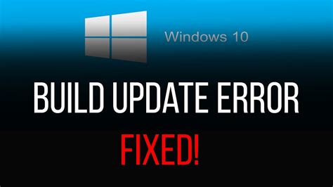 Windows 10 Insider Preview Build Update Error Fixed Youtube