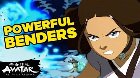 Top 10 Most Powerful Benders 🌊 Avatar Power Rankings 1 Avatar