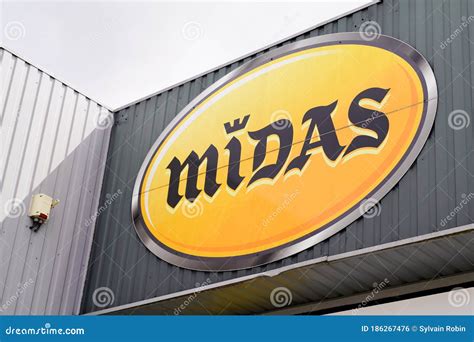 Midas Logo On A Wall Editorial Image 107876424