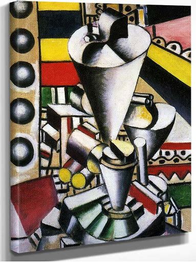 Still Life In The Machine Elements 1918 By Fernand Leger Art