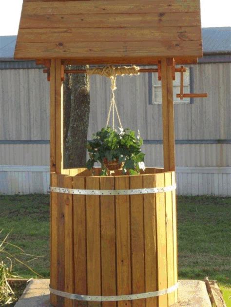 How To Build A 4 Ft Wooden Wishing Well Wood Plans With