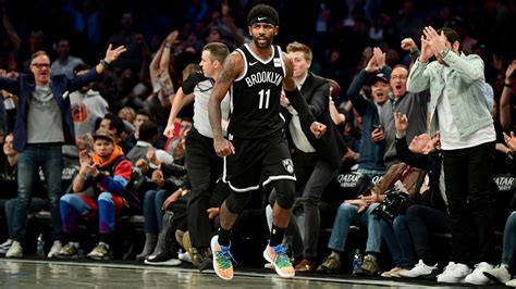Kyrie irving was the subject of poor fan treatment sunday night after the brooklyn nets' victory in game 4 against the celtics at td garden in boston. Kyrie's Nets debut tips off new era in Brooklyn - Sports ...