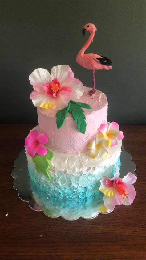 18 Simple Hawaiian Theme Cake Hadealdiana