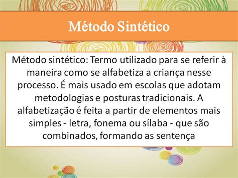 Segundo O Método Sintético Podemos Afirmar Que