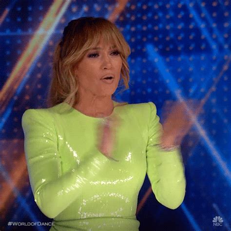 Jennifer Lopez Applause  By Nbc World Of Dance Find And Share On Giphy