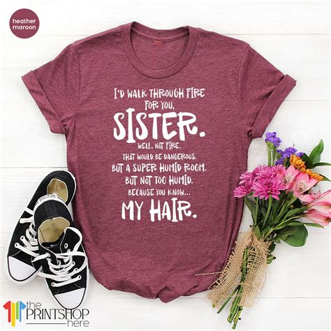 Funny Sister Shirt Sorority Shirt Sister Tshirt Sister Etsy