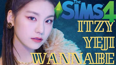 The Sims 4 Cas Itzys Yeji Wannabe Youtube