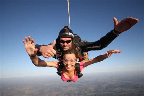 Tandem Skydiving Photos Oklahoma Skydiving Center