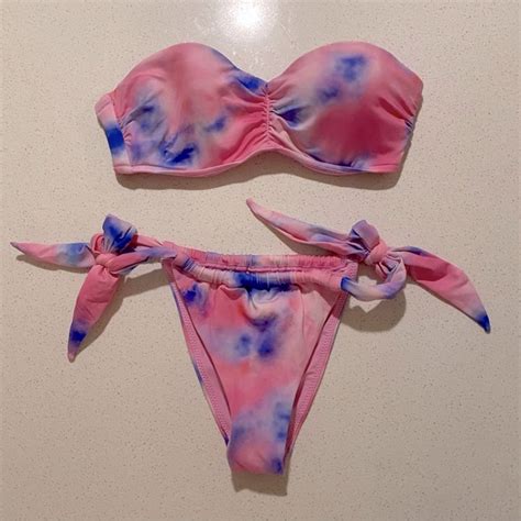 Victorias Secret Swim Victorias Secret Tie Dye Bikini Poshmark