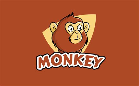 Fun Monkey Custom Logo Design Template Templatemonster