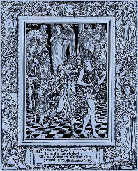 The Faerie Queen Drawing By Walter Crane Pixels