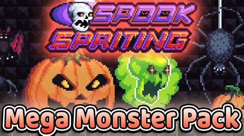 Spook Spriting Mega Monster Pack Youtube