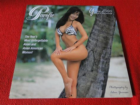 Vintage Large Semi Nude Pinup Wall Calendar Pacific USA Asian X E EBay