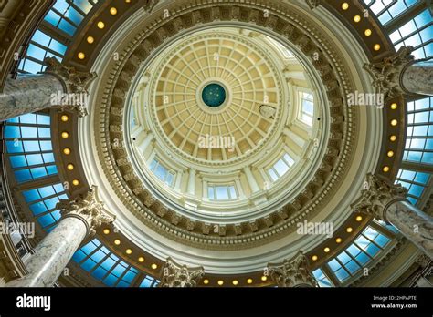 The Dome Inside The State Capitol Building In Boise Idaho Usa Stock