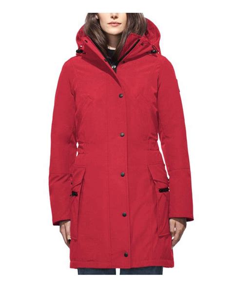 Lyst Canada Goose Kinley Down Parka In Red