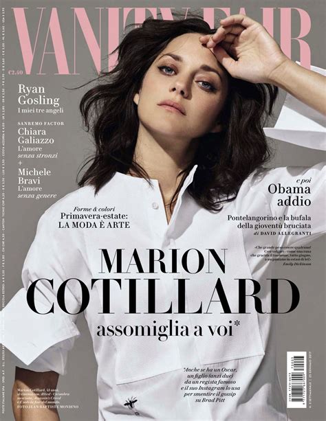 Marion Cotillard Vanity Fair Italia January 2017 Issue Celebmafia