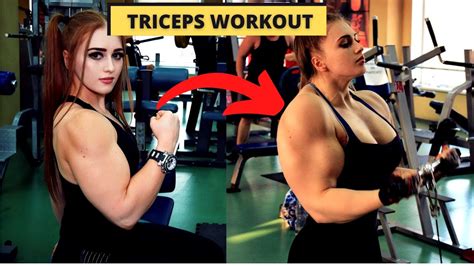Julia Vins Russian Bodybuilder Triceps Workout Youtube