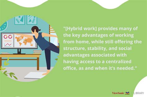 Hybrid Work and the Benefits of Flexible Work Schedules - ViewSonic Library