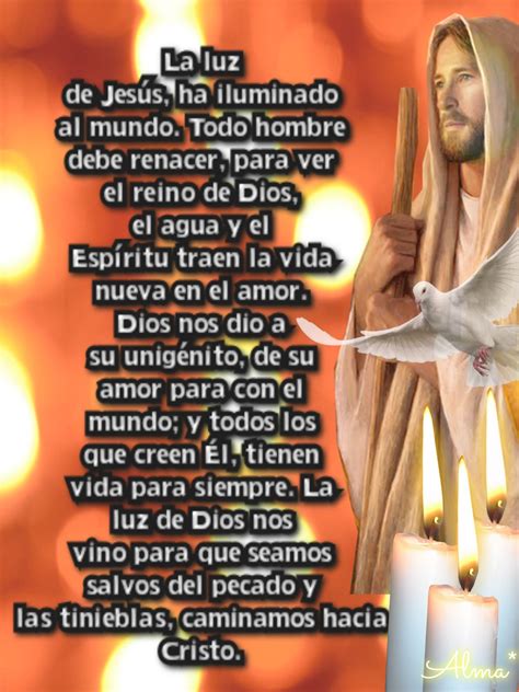 La Luz De Jesús Ha Iluminado Al Mundo Todo Hombre Debe Renacer Para