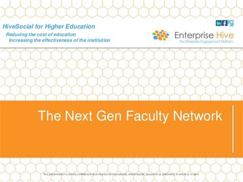 The Next Gen Faculty Network