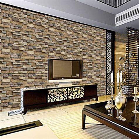 3d Self Adhesive Wallpaper 177x4 Removable Brick Peel And Stick