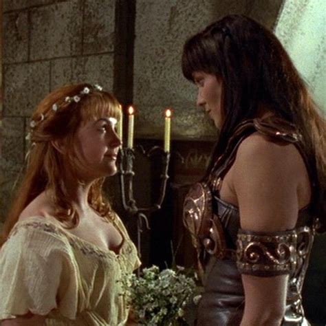 Lucy Lawless Reneeoconnor Xena Gabrielle Xena And Gabrielle Lucy Lawless Xena Warrior Princess