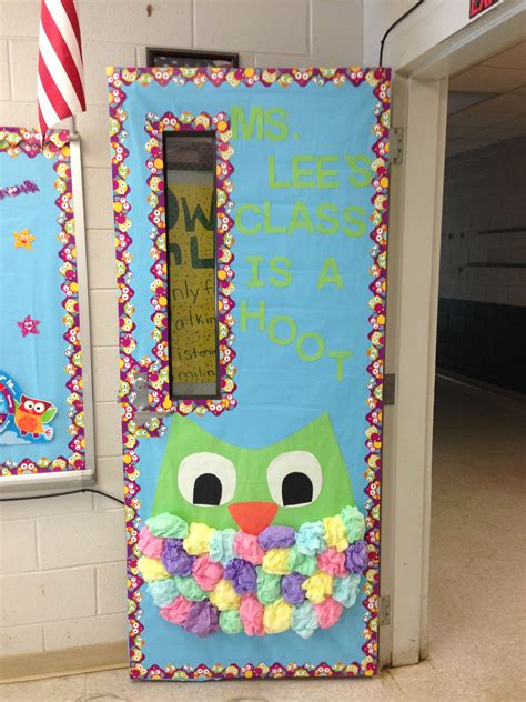 Owl Themed Classroom Door Owl Theme Classroom Owl Classroom Owl Classroom Decor