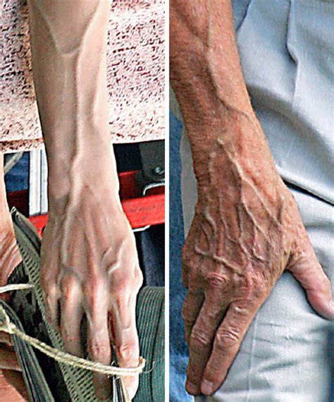 Angelinas Hands Are Even Wrinklier Than Clint Eastwoods But Is She