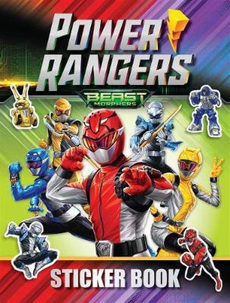 Power Rangers Beast Morphers Sticker Book Egmont Publishing