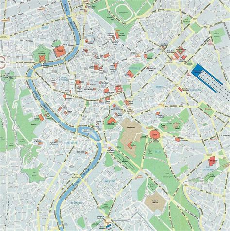 28 Road Map Of Rome Maps Online For You