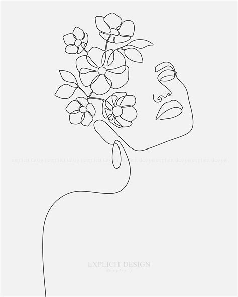 Line drawing abstract poster bundle line woman face art prints boho painting wall art pictures mid century gallery home decor. Women Face Illustration Artworks #womens #womenshealth # ...