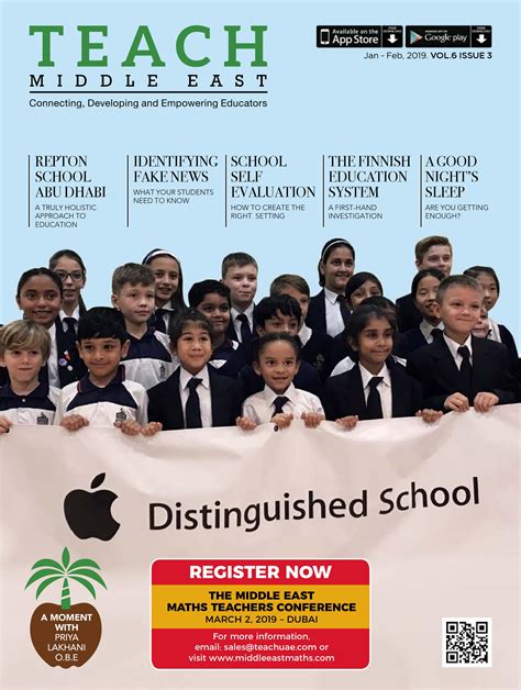 Teach Middle East Magazine Jan Feb 2019 Issue 3 Volume 6 Teach
