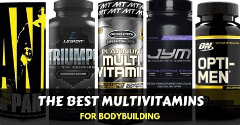 10 Best Multivitamins For Bodybuilding Strength Training And Athletes 2021