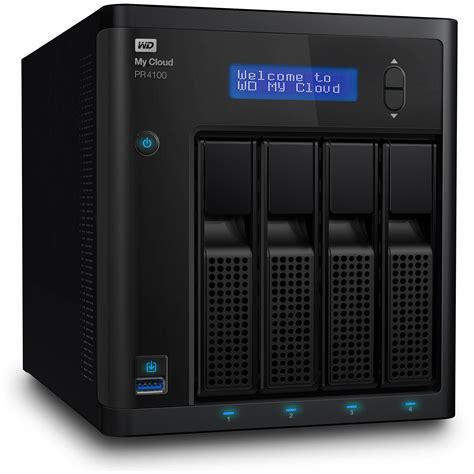 Wd My Cloud Pro Series 72tb Pr4100 4 Bay Nas Wdbnfa0720kbk Nesn