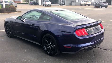 2018 Ford Mustang Gt In Kona Blue Youtube