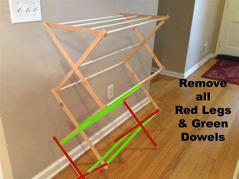 Two It Yourself Diy Laundry Drying Rack Wall Mount From Floor