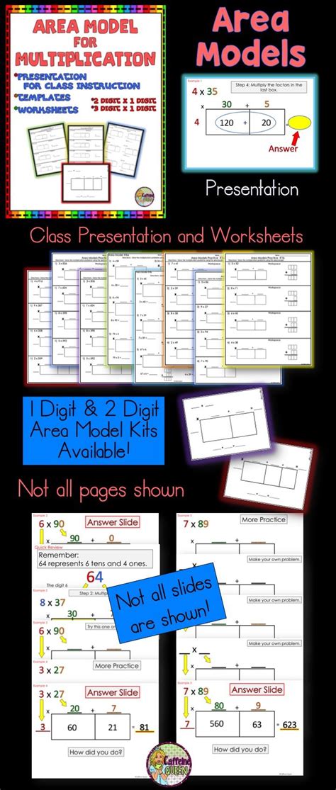 Sing the area model multiplication song. Area Model Multiplication - class presentation for ...