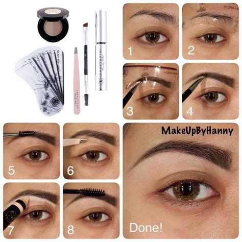 Eyebrow Tutorial Using Anastasia Beverly Hills Brow Products Use