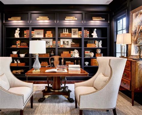 Navy Libraryoffice In The Southern Living Showcase Home By Hatcliff