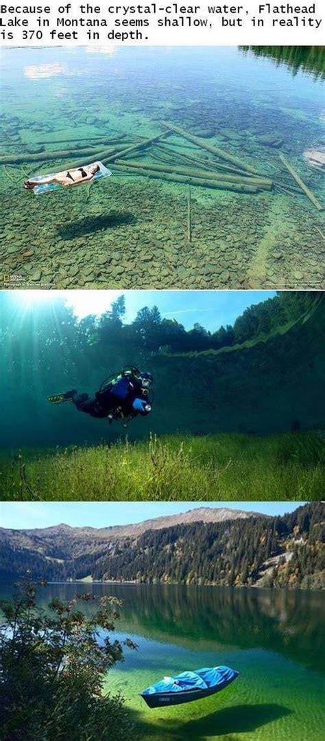 The Clearest Lake In The World Funlexia Funny Pictures