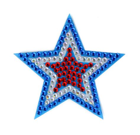 Rwb Red White Blue Star Ready Stick Sparkle