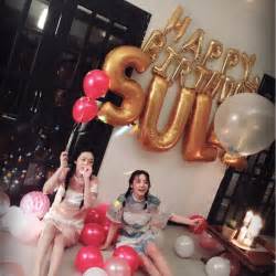 Pictures Give An Inside Look At How Sulli Celebrated Her