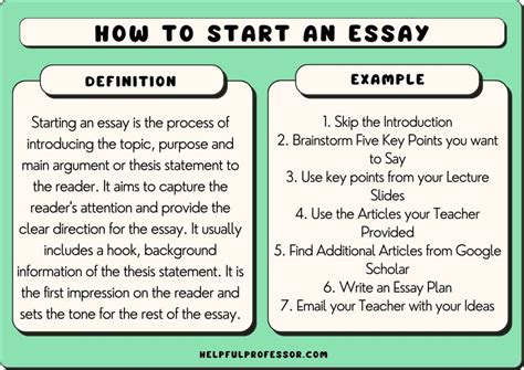 10 Easy Steps How To Start An Article Essay Example 2024