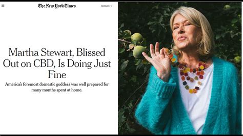 Martha Stewart Surviving Covid With Cbd — Yourcanna Club