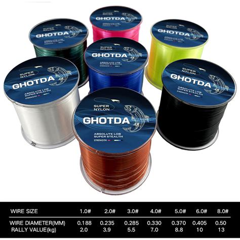 Ghotda M Fly Freshwater Clear Super Strong Japan Monofilament Nylon
