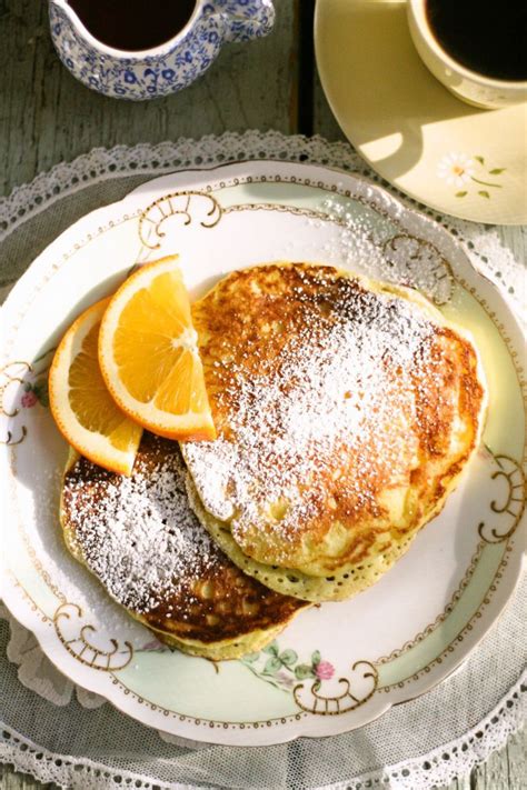 Perfectly Imperfect Fluffy Orange Ricotta Pancakes